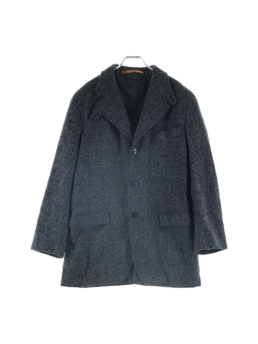 Dolce & Gabbana Alpaca Long Jacket Light Gray 50